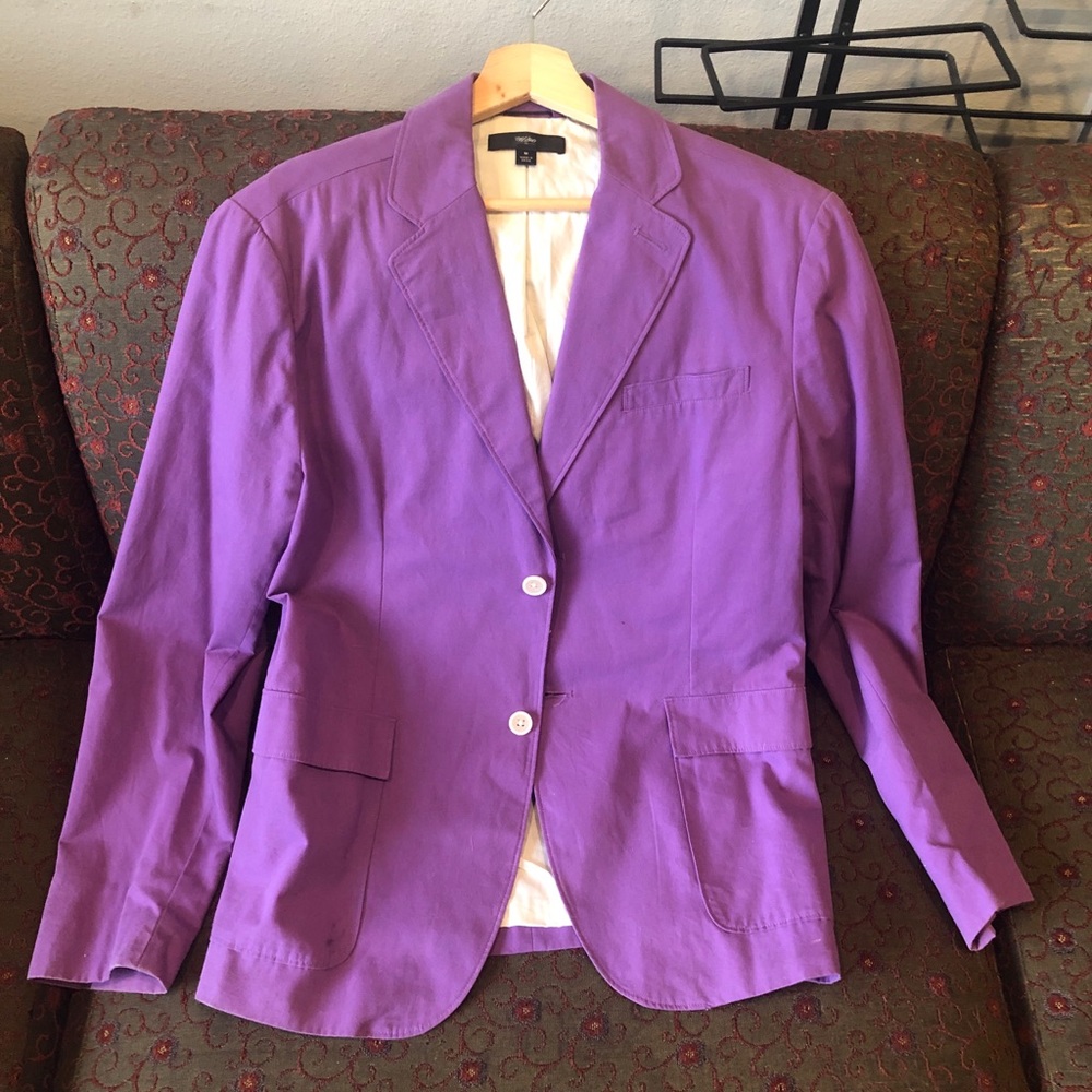 Purple Blazer